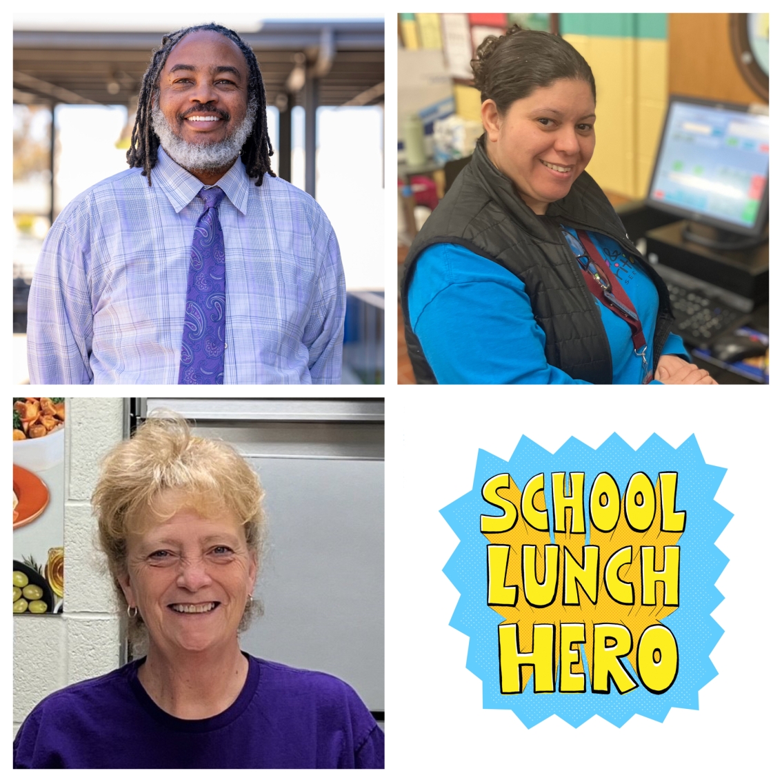 Nationally Recognized School Lunch Heroes